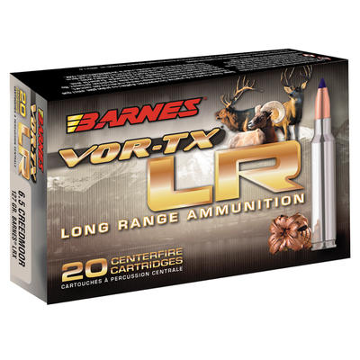 Barnes Ammo Vor-Tx 6.5 Creedmoor 127 Grain LRX BT