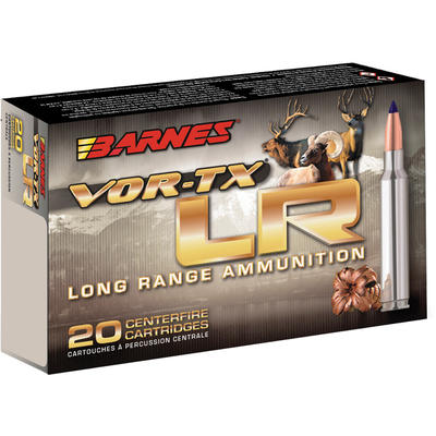 Barnes Ammo Vor-Tx 7mm Magnum 139 Grain LRX BT 20