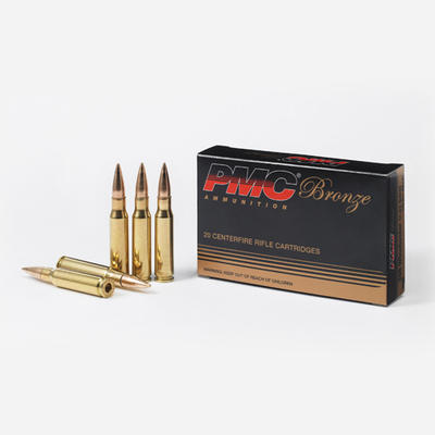 PMC Ammo Bronze 308 Winchester FMJ 147 Grain 20 Ro