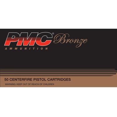 PMC Ammo Bronze 40 S&W 165 Grain FMJ 50 Rounds