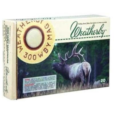Weatherby Ammo 300 Weatherby Magnum Nosler Partiti