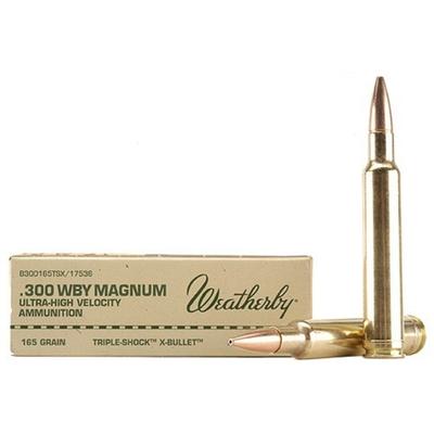Weatherby Ammo 300 Weatherby Magnum Barnes TSX 165