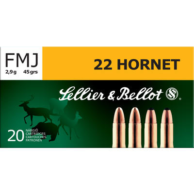 Sellier & Bellot Ammo Training 22 Hornet FMJ 4
