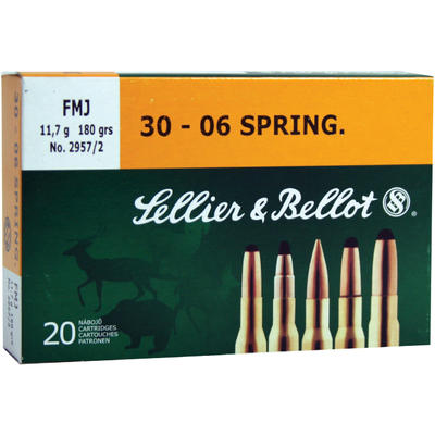 Sellier & Bellot Ammo Training 30-06 Springfie Sellier & Bellot Ammo Training 30-06 Springfie