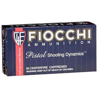Fiocchi Ammo Shooting Dynamics 9x21mm 123 Grain FM