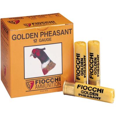 Fiocchi Shotshells Golden Pheasant 12 Gauge 3in 1-