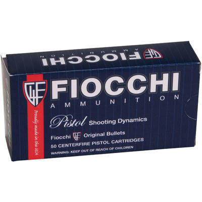 Fiocchi Ammo Shooting Dynamics 38 Special 158 Grai