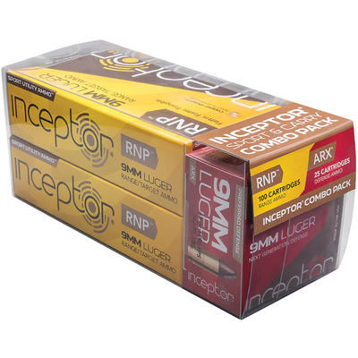 PolyCase Ammo Inceptor Sport & Carry 9mm 65 Gr
