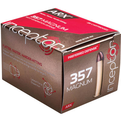 PolyCase Ammo Inceptor Defense 357 Magnum 86 Grain PolyCase Ammo Inceptor Defense 357 Magnum 86 Grain