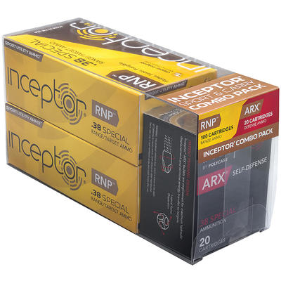 Polycase Inceptor Ammo Sport & Carry 38 Specia