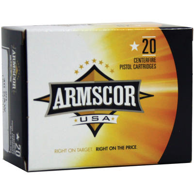 Armscor Ammo 40 S&W 180 Grain JHP [AC403N] | Ammo Freedom