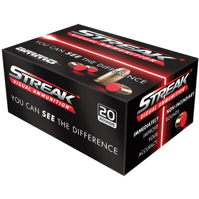 HPR Ammo Streak Red 380 ACP 90 Grain JHP 20 Rounds HPR Ammo Streak Red 380 ACP 90 Grain JHP 20 Rounds