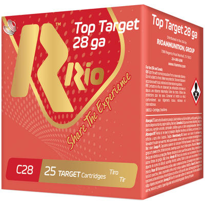 Rio Shotshells Target 28 Gauge 2.75in 3/4oz #8-Sho