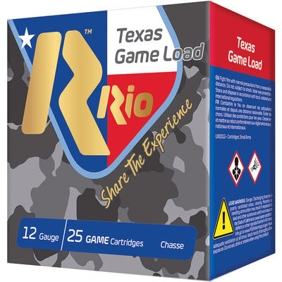 Rio Shotshells Game Load HV 12 Gauge 1-1/4oz #6-Sh