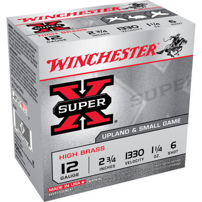 Winchester Shotshells Super-X High Brass 12 Gauge Winchester Shotshells Super-X High Brass 12 Gauge