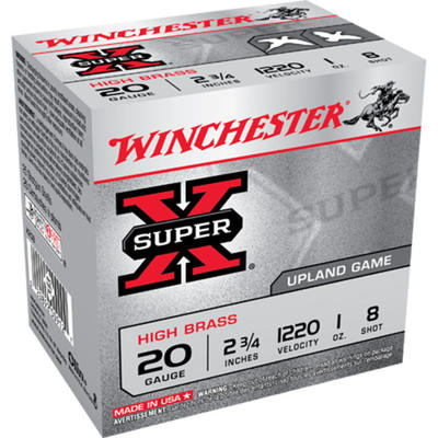 Winchester Shotshells Super-X High Brass Game 20 G