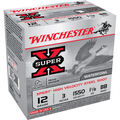 Winchester Shotshells Expert HV 12 Gauge 3in 1-1/8 Winchester Shotshells Expert HV 12 Gauge 3in 1-1/8
