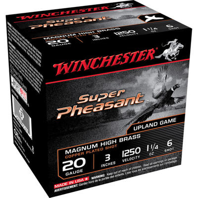Winchester Shotshells Super Pheasant 20 Gauge 3in Winchester Shotshells Super Pheasant 20 Gauge 3in
