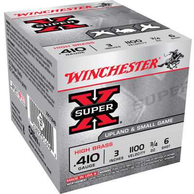 Winchester Shotshells Super-X High Brass .410 Gaug