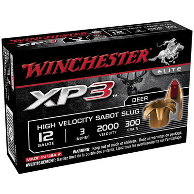 Winchester Shotshells Elite XP3 Sabot 12 Gauge 3in Winchester Shotshells Elite XP3 Sabot 12 Gauge 3in