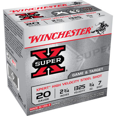 Winchester Shotshells Expert Upland Steel 20 Gauge Winchester Shotshells Expert Upland Steel 20 Gauge