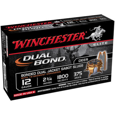 Winchester Shotshells Dual Bond 12 Gauge 2.75in 37 Winchester Shotshells Dual Bond 12 Gauge 2.75in 37