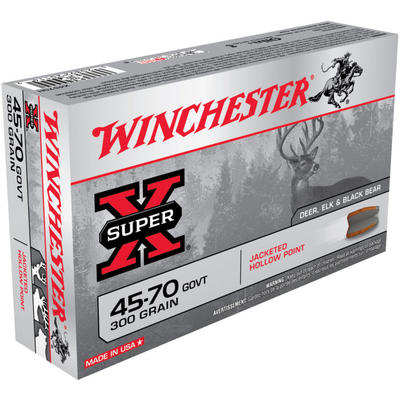 Winchester Ammo Super-X 45-70 Government 300 Grain