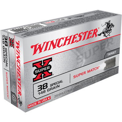 Winchester Ammo Super-X 38 Special 148 Grain Lead