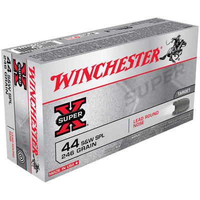 Winchester Ammo Super-X 44 Special 246 Grain LRN 5