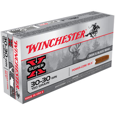 Winchester Ammo Super-X 30-30 Winchester 150 Grain Winchester Ammo Super-X 30-30 Winchester 150 Grain