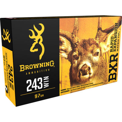 Browning Ammo BXR Rapid Expansion 243 Winchester 9