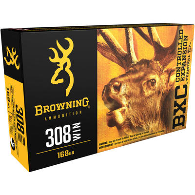 Browning Ammo BXC Controlled Expansion 308 Winches