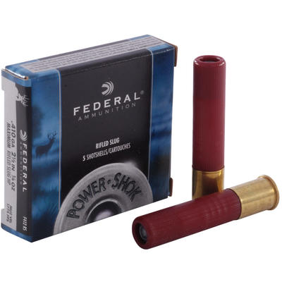Federal Shotshells Power-Shok Rifled Slug .410 Gau