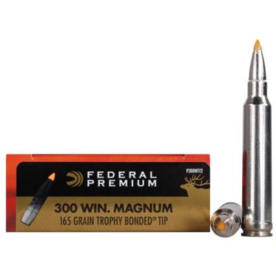 Federal Ammo Vital-Shok 300 Win Mag Trophy Bonded