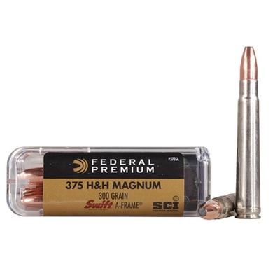 Federal Ammo Cape-Shok 375 H&H Magnum Swift A-