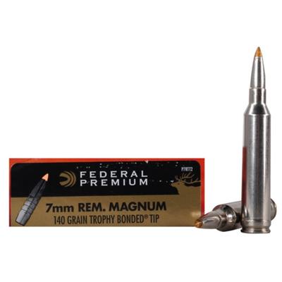 Federal Ammo Vital-Shok 7mm Magnum Trophy Bonded T