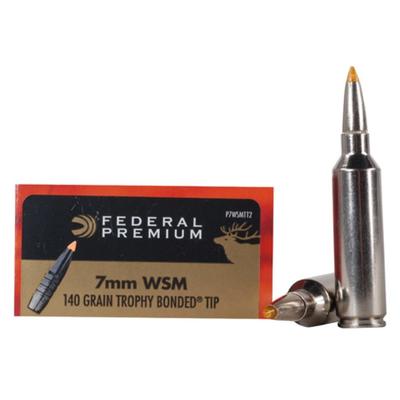 Federal Ammo Vital-Shok 7mm WSM Trophy Bonded Tip