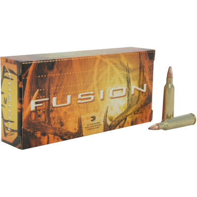 Federal Ammo Fusion 22-250 Remington Fusion 55 Gra