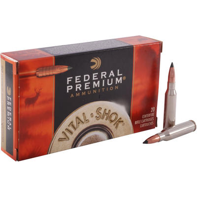 Federal Ammo Vital-Shok 7mm-08 Remington Trophy Co