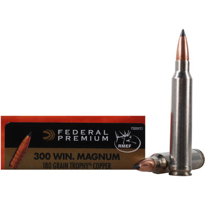 Federal Ammo Vital-Shok 300 Win Mag Trophy Copper