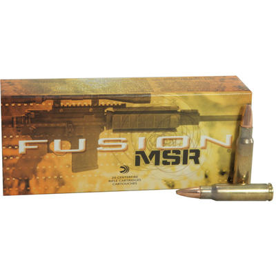 Federal Ammo Fusion MSR Game 6.8mm Remington SPC 1