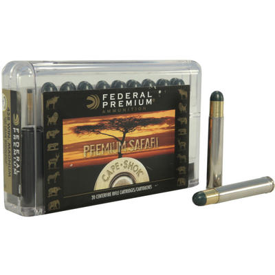 Federal Ammo Cape-Shok 458 Win Mag Woodleigh Hydro