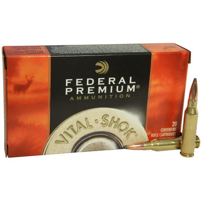 Federal Ammo Vital-Shok 7mm-08 Remington Nosler Pa