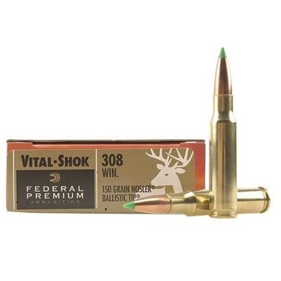 Federal Ammo Vital-Shok 308 Winchester sler Ballis