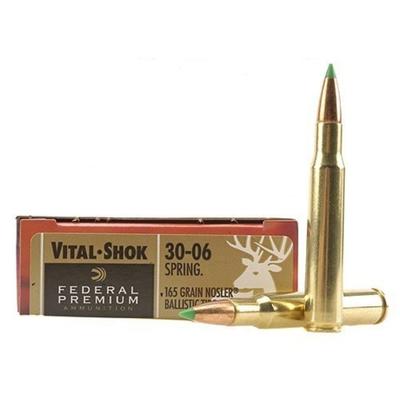 Federal Ammo Vital-Shok 30-06 Springfield Nosler B