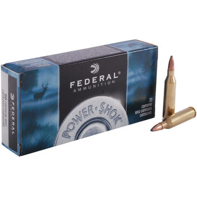 Federal Ammo Power-Shok 243 Winchester SP 80 Grain