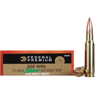 Federal Ammo 308 Winchester Sierra MatchKing BTHP