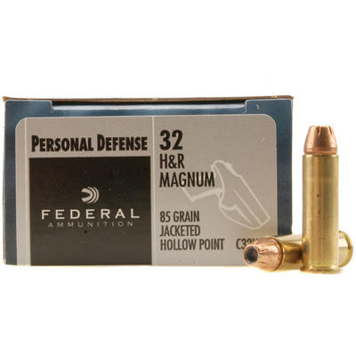 Federal Ammo 32 H&R Magnum JHP 85 Grain 20 Rou