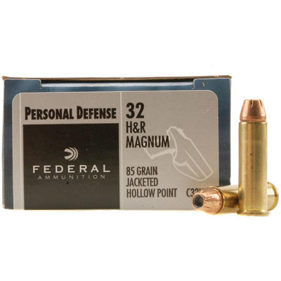 Federal Ammo 32 H&R Magnum JHP 85 Grain 20 Rou Federal Ammo 32 H&R Magnum JHP 85 Grain 20 Rou