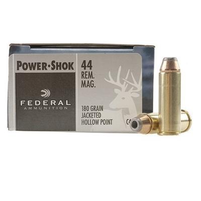 Federal Ammo 44 Magnum JHP 180 Grain 20 Rounds [C4 Federal Ammo 44 Magnum JHP 180 Grain 20 Rounds [C4